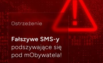 Uwaga na nowe oszustwo - sms o mandacie z mObywatel